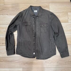 Marine Layer Broken in Canvas Overshirt